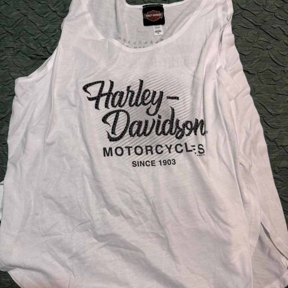 Harley-davidson Women's White Vest
